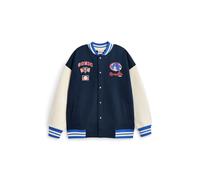 (8-9 Years) Sonic the Hedgehog Varsity Jacket (Boys Blue)