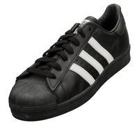 (8) adidas Superstar 82 Mens Classic Trainers in Black White