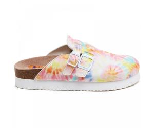(8 (Adults')) Abel Plus | Tucker | Pastel/Multi | Women's Tie-Dye Clogs