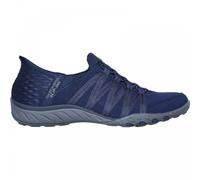 (8 (Adults')) Breathe-Easy - Roll-With-Me | Navy | Womens Slip Ins Shoes