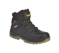 (8 (Adults')) DeWalt DEWNEWARBL10 Newark S3 Waterproof Safety Hiker Black Boots UK 10 Euro 44
