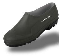 Dunlop Clog Shoe Green Waterproof Slip On Unisex PVC Garden Wellington Shoes