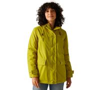 (8, Antique Moss(Large Wiggle)) Regatta Womens Orla Mid Length Waterproof Jacket