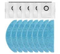 8 Bags & 5 Cloths Accessory Set for Conga 7490 Immortal Home Effective Filtration System for Cleaner Air