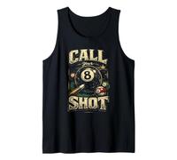 8-Ball Billiards Call Your Shot Tank Top