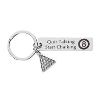 8 Ball Keychain Billiards Gifts for Men Women Daughter Son Christmas Gifts for Billiards Players Billiard Lovers Gifts Pool Ball Keychain Accessories for Bag Purse Charms Pool Player Gifts Key Ring,