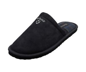 (8) Barbour Everitt Mule Mens Slippers in Navy