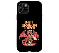 8-Bit Dragon Slayer - Retro Pixel Art Fantasy Gaming Case for iPhone 11 Pro