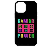 8-Bit Pixel Gaming Power Fun Colorful Retro Arcade Design Case for iPhone 12 mini