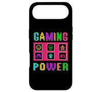 8-Bit Pixel Gaming Power Fun Colorful Retro Arcade Design Case for iPhone Air