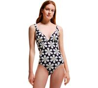 (8, Black Daisy) Regatta Womens Orla Kiely All Over Pattern One Piece Swim Swimming Costume