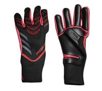 (8, Black/Red) Adidas Unisex Adult Predator Pro Contrast Detail Goalkeeper Gloves