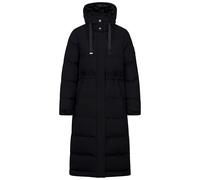 Trespass Womens Long Length Rain Jacket Colter Black in Size - 8
