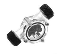 8 Blade Water Flow Meter G1/4 Inch Thread for Effective For PC Cooling Solutions