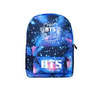 (#8 BTS 1) KPOP BTS Backpack Bangtan Boys Schoolbag Shoulder Bag Starry Sky Satchel Bookbag