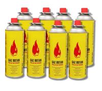 8 Butane Cans Portable Cooker in Carry Case 4/8 Gas Bottles Camping BBQ Kit Camping OR Stove with Automatic Ignition & Heat Control (8 Gas Canisters Only)