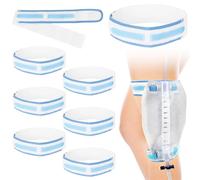 8 Catheter Stabilizer Bands, Fastening Stickers For Urinary Bag Holders, Leg Strap Anchors For Catheters