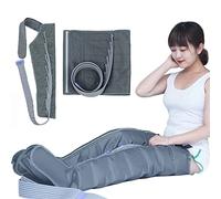 8 Cavity Electric Air Compression Massager Machine Waist Arm Leg Wraps Foot Ankles Calf Massage Machine Relax Blood Circulation 3 Modes Timing Function Rehabilitation Lymphatic Drainage Massager