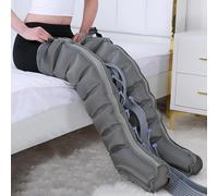 8 Cavity Electric Leg Air Compression Massager,Pressotherapy Full Body Lymphatic Drainage Massager, Recovery System Boots Leg Massagers for Circulation Relaxing Pressure Massage(2 Legs)