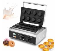 8-Cavity Electric Tart Baker, 1550W Commercial Grade Machine