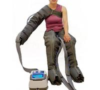 8 Cavity Lymphatic Drainage Leg Massager, Electric Air Compression Massager for Circulation Arm Leg Waist Wraps Foot Ankles Calf Massage Machine Pain Relax QiuShuiDr(E)