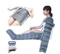 8 Cavity Lymphatic Drainage Leg Massager, Electric Air Compression Massager for Circulation Arm Leg Waist Wraps Foot Ankles Calf Massage Machine Pain Relax QiuShuiDr(B)