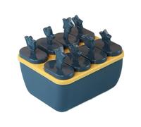 8 Cell Ice Cream Molds Summer Model Handmade Freezer Reusable E9n1 Mould Fruit Ice Maker Mold Ice Children