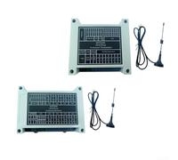 8 Channel 433MHz for lora Wireless Relay Switch Long Range Remote Control for Industrial Lights 10A 250V AC IP67 Metal Case