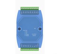 8 Channel Analog Input Module: 4-20mA and 0-5V to For RS485 Converter | Industrial Signal Acquisition Device for Automation Systems | Compact Plastic Design with For Easy(0-5V)