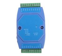 8 Channel Analog Input Module: 4-20mA and 0-5V to For RS485 Converter | Industrial Signal Acquisition Device for Automation Systems | Compact Plastic Design with For Easy(4-20mA)