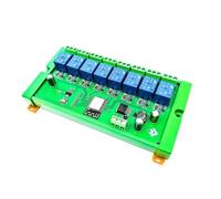 8 Channel ESP8266 Wireless WIFI Relay Module ESP-12F Development Board E-WeLink APP Remote Control Relay Switch DC5V/7-28V Power(8CH Board-Shell)
