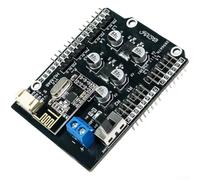 8-Channel for pwm Motor Expansion Board for Robot Arm Control | PCB and ABS Material with 2.4G Wireless Receiver | for Multi-Joint Mechanisms and Autonomous Navigation Systems(B)