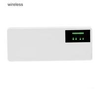 8-Channel Hub Controller for Floor Heating Systems - Wired & Wireless Electric Valve Control Box, 16A Output, 160-240VAC, LCD Status Display(Wireless)