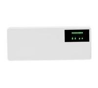 8-Channel Hub Controller for Floor Heating Systems - Wired & Wireless Electric Valve Control Box, 16A Output, LCD Status Display, ABS Fire-Retardant Housing (Wired)