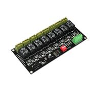 8 Channel I2C Interface Electromagnetic Relay Module for Arduino Raspberry 3.3V 5.0V 10A Peak LEDs Indicators for Each SSR Relay Channel Control AC DC Voltage