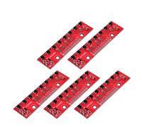 8 Channel IR Tracking Sensor Module, Infrared Line Detection Board, Intelligent Vehicle Tracking Sensor for Electronic DIY Project(5PCS)