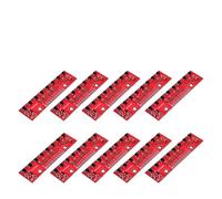 8 Channel IR Tracking Sensor Module, Infrared Line Detection Board, Intelligent Vehicle Tracking Sensor for Electronic DIY Project(10PCS)