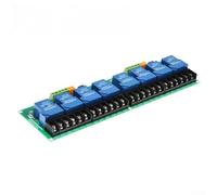 8 Channel Relay Module Featuring Wide Temperature Range From Minus 40 To 85 Degrees For Celsius For Secure Industrial Automation And Motor Control Systems Using 5v 12v Or 24v Dc Power(8-channel 12V)