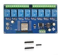 8 Channel Relay Module for ESP32 for wroom DC5-30V IoT Control Board with Optocoupler Isolation Smart Home Automation Expansion Shield