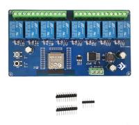 8 Channel Relay Module For ESP32 for wroom Smart Home Projects DC5-30V | WIFI BT Relay Board For ESP32 Development, 4MB for flash Secondary Controller For Arduino IDE Projects
