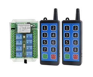 8 Channel Remote Control 12V/24V/36V 433MHz Remote Cont Remote Motor3300
