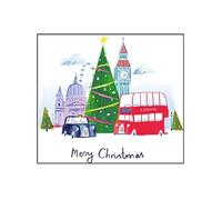 8 Charity Christmas Cards with Envelopes - Merry Christmas London
