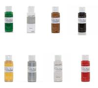 8 Christmas Colour docrafts Artiste All Purpose Acrylic Paint