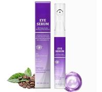 8% Coffee Eye Serum Roller With Retinol - Caffeine Eye Cream With 360° Roller For Eye Recovery, Eye Roller For Dark Circles And Puffiness, Eye Cream Anti Aging For Fine Lines, 0.5 Fl. Oz