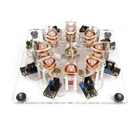 8-Coil Disc Brushless Motor, Electromagnetic Experiment Model, 5000-10000 RPM Speed Range, Small Strong Magnet Design, for Physics Science Education and Classroom Experimental