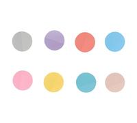 8 Color Write on Note Tab for School Supplies Multi Purpose Classification Systems Tear Resistant Adhesive Page Markers
