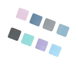 8 Color Write on Note Tab for School Supplies Multi Purpose Classification Systems Tear Resistant Adhesive Page Markers