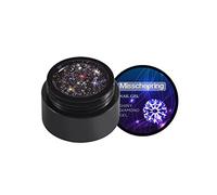 8 Colors Glitter Gel Nail Polish Womens Shining Gel Polish Bright for Design 5ML 09