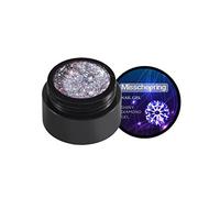 8 Colors Glitter Gel Nail Polish Womens Shining Gel Polish Bright for Design 5ML 09