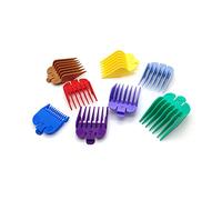 8 Colors Hair Clipper Guide Combs, Replacement Guards Set Hair Trimmer Limit Comb Hair Cutting Guide for Many Clippers/Trimmers